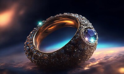 Diamond ring in the universe