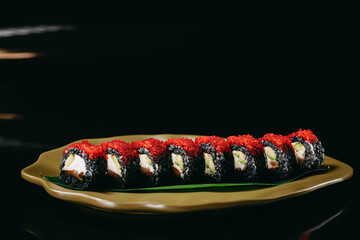 California Black roles on the black background