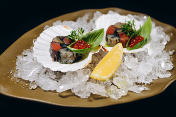 Fish assorted cold appetizer