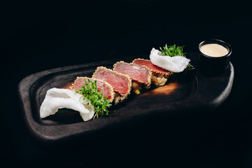 Cold appetizer with tuna