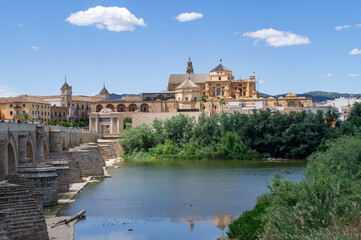 Fototapeta premium View of the cathedral of Cordoba, Spain.