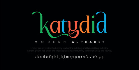 Modern minimal abstract alphabet fonts. Typography technology, electronic, movie, digital, music, future, logo creative font. vector illustration