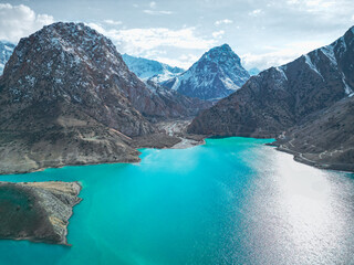 Iskanderkul Lake, Tajikistan.