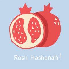 Rosh Hashanah. Jewish New Year celebration concept.