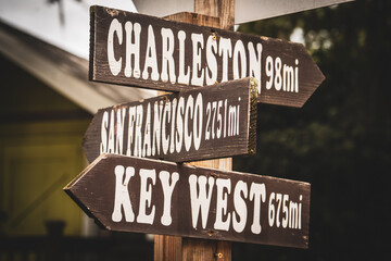 Directional Sign