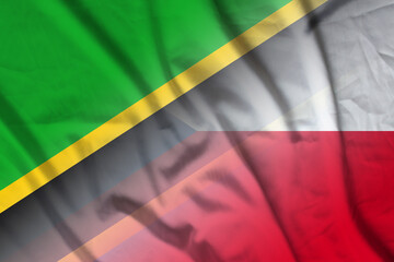 Tanzania and Czech Republic political flag transborder negotiation CZE TZA