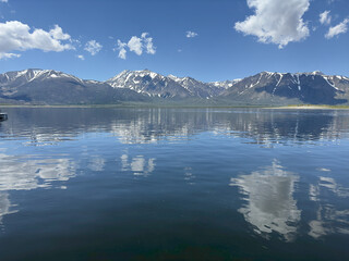 High Sierra Lakes with Colorful Folliage and Streams