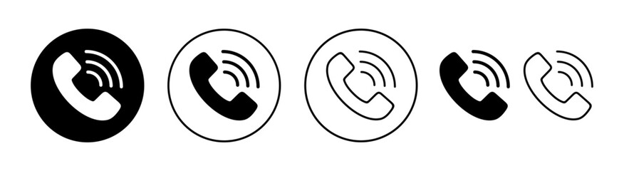 Call icon vector for web and mobile app. telephone sign and symbol. phone icon. contact us
