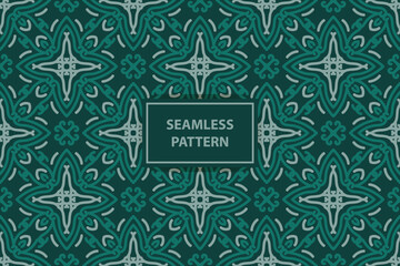 oriental pattern. tosca background with Arabic ornaments. Pattern, background and wallpaper for your design. Textile ornament. Vector illustration.