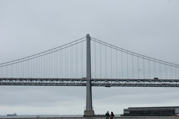 Obraz premium San Francisco Oakland Bay Bridge