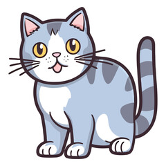 Obraz premium Exquisite Elegance: The American Wirehair Breed