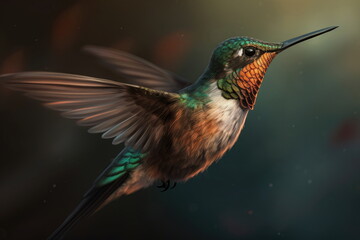 Hummingbird flying