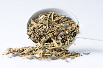 Herbes De Provence Spilled from a Teaspoon