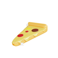 Pizza 3D Icon