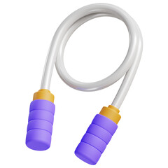 3d render of Skipping Rope icon