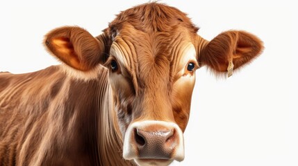 Big cow with text space can use for advertising, ads, branding
