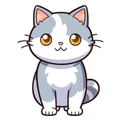 A Whiskered Beauty: Australian Mist Cat in Illustration