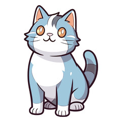 A Whiskered Beauty: Australian Mist Cat in Illustration