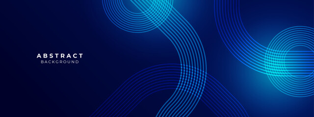 Abstract geometric Blue color elegant background. vector illustration