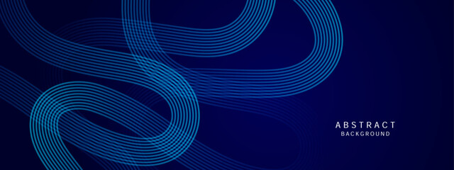 vector minimal geometric blue stripe shape background