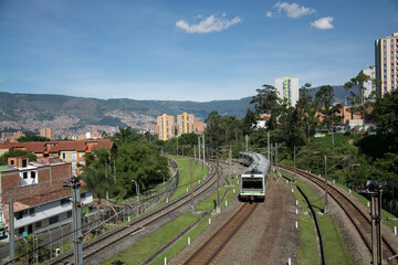 Fototapeta na wymiar Medellin Metro