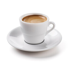 Obraz premium White coffee mug on a white background , Generative AI