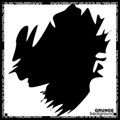 black and white background abstract