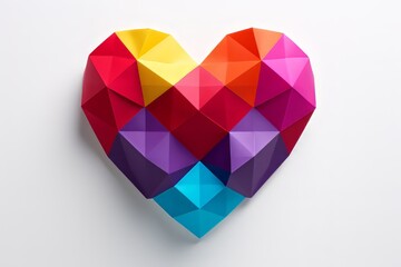 heart made of paper | origami heart
