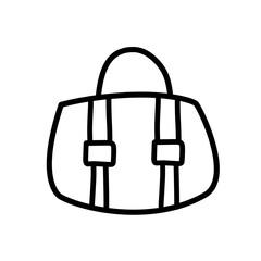 Bag line icon