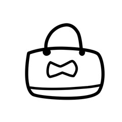 Bag line icon