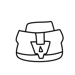 Bag line icon