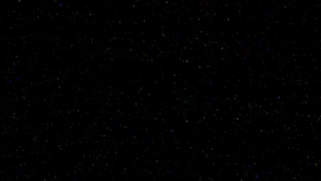 Serious digital error glitch flickering in dark background. 2D computer rendering