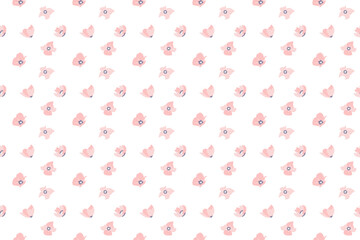 A tiny flower as seamless pattern ep01