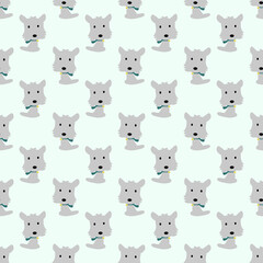 Wallpaper about intelligent and cute dogs