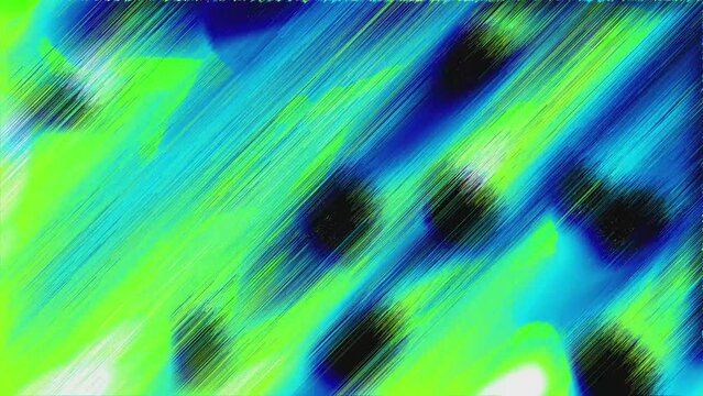 Green fast motion diagonal pixel sort background. 2D computer rendering
