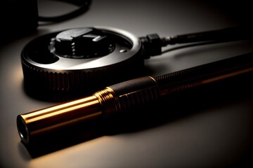 Detailed Close up of a Realistic Torque Wrench in a Captivating Photo. AI Generated. - obrazy, fototapety, plakaty