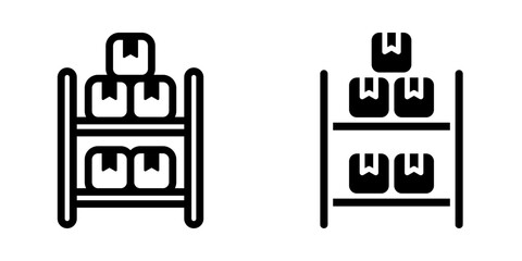 Storage icon. sign for mobile concept and web design. vector illustration