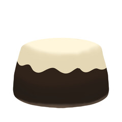 chocolate with withe chocolate