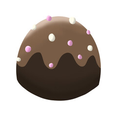 chocolate ball 