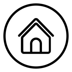 home icon button