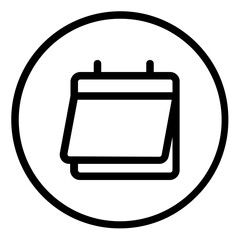 calendar icon button