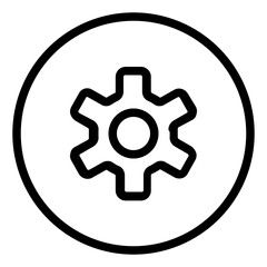 settings icon button