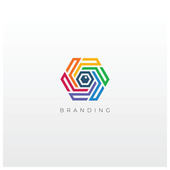 Multimedia Production Vector Logo Concept