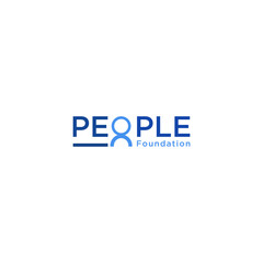 people logo design community logo design isolated on white background. vector illustration.