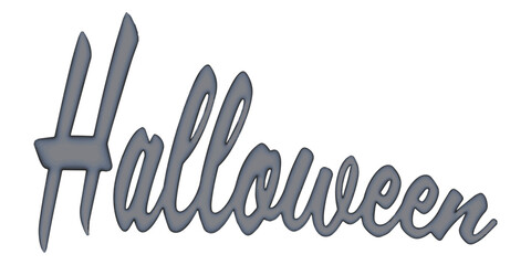 HALLOWEENの文字の素材