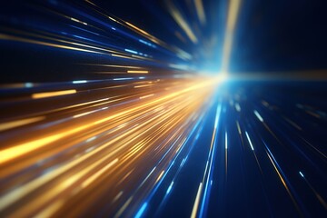 Obraz premium abstract futuristic background with pink blue glowing neon moving high speed wave lines and bokeh lights. Data transfer concept Fantastic wallpaper