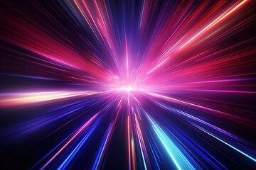 abstract futuristic background with pink blue glowing neon moving high speed wave lines and bokeh lights. Data transfer concept Fantastic wallpaper