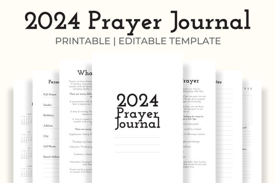 2024 Prayer Journal