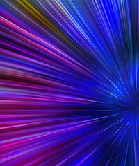 Abstract further space explosion colored. Abstract Background with Array and Lines, generative AI