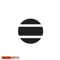 Planet neptun icon vector graphic of template  © Ilallali